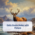 Daily Quote Maker with Picture
